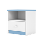 Kocot Kids, Babydreams, szafka nocna, niebieska, 181.2-52-90 cm