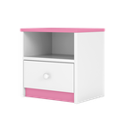 Kocot Kids, Babydreams, szafka nocna, różowa, 181.2-52-90 cm