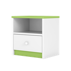 Kocot Kids, Babydreams, szafka nocna, zielona, 181.2-52-90 cm