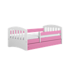Kocot Kids, Classic 1, łóżko, różowe, 80-160 cm
