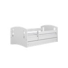 Kocot Kids, Classic 2, łóżko, białe, 80-140 cm