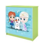 Kocot Kids, Kraina Lodu, Babydreams, komoda, zielona