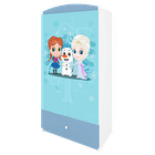 Kocot Kids, Kraina Lodu, Babydreams, szafa, niebieska, 181.2-52-90 cm