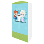 Kocot Kids, Kraina Lodu, Babydreams, szafa, zielona, 181.2-52-90 cm