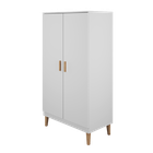 Kocot Kids, Kubi, szafa, biały, 184-55-100 cm