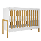 Kocot Kids, Victor, łóżko niemowlęce, białe, 60-120 cm