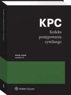 Kodeks postępowania cywilnego. Przepisy