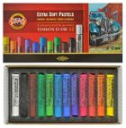 Koh-I-Noor, Jumbo, suche pastele, 12 kolorów