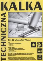 Koh-I-Noor, kalka techniczna A3 90 g, 20 arkuszy