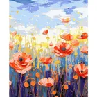 Koh-I-Noor, malowanie po numerach, maki, 40-50 cm