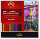 Koh-I-Noor, suche pastele, 24 szt.