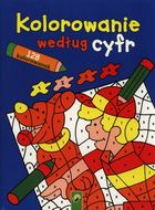 Kolorowanie według cyfr. Niebieska. 128 kolorowanek