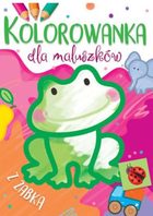 Kolorowanka dla maluszków z żabką