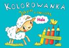 Kolorowanka. Jak pies z owieczką. Hala