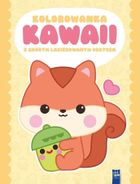 Kolorowanka Kawaii z grubym lakierowanym obrysem