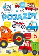 Kolorowanka. Pojazdy z naklejkami