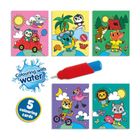 Kolorowanka wodna z pędzelkiem