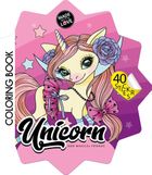 Kolorowanka z naklejkami. Jednorożce