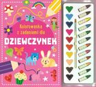 Kolorowanka z zadaniami dla dziewczynek