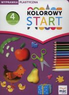Kolorowy start. Czterolatek. Wyprawka plastyczna. Przedszkole