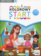 Kolorowy start z plusem. Karty pracy 3