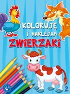 Koloruję i naklejam. Zwierzaki