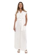 Kombinezon damski, ecru, Factory Price