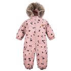 Kombinezon dziewczęcy z kapturem, różowy, Eevi