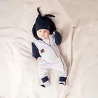 Kombinezon przejściowy chłopięcy, szary, Nicol