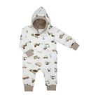 Kombinezon przejściowy chłopięcy z kapturem, mix, Nicol