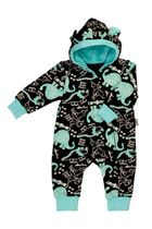 Kombinezon przejściowy chłopięcy z kapturem, ocieplany, mix, Nicol