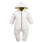 Kombinezon przejściowy dziecięcy z kapturem, ecru, Eevi