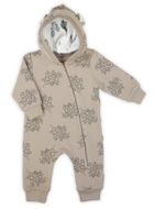 Kombinezon przejściowy dziewczęcy z kapturem, beżowy, Nicol