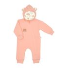 Kombinezon przejściowy dziewczęcy z kapturem, ecru, Nicol