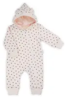 Kombinezon przejściowy dziewczęcy z kapturem, różowy, Nicol