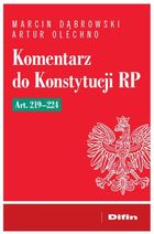 Komentarz do Konstytucji RP art. 219-224