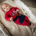 Komplet chłopięcy, Body z długim rekawem, Spodnie dresowe, mix, Eevi