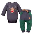 Komplet chłopięcy, Body z długim rekawem, Spodnie dresowe, mix, Eevi