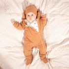 Komplet chłopięcy, Kombinezon przejściowy z kapturem, Buciki niechodki, mix, Nicol