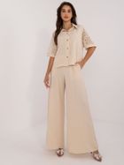 Komplet damski, beżowy, Lakerta