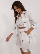 Komplet damski, biały, Lakerta