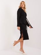 Komplet damski, czarny, Lakerta