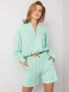 Komplet damski, miętowy, Ex Moda