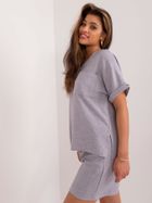 Komplet damski, szary, Lakerta