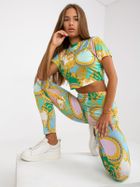Komplet damski, zielony, Italy Moda