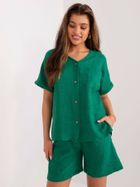 Komplet damski, zielony, Lakerta