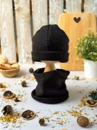 Komplet dziecięcy, Czapka, Komin, czarny, Iltom