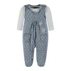 Komplet dziewczęcy, Bluzka z długim rękawem, Śpiochy, niebieski, Kanz