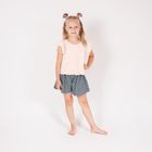 Komplet dziewczęcy, Bluzka z krótkim rękawem, Szorty, mix, Nicol