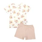 Komplet dziewczęcy, T-shirt, Szorty, mix, Nicol